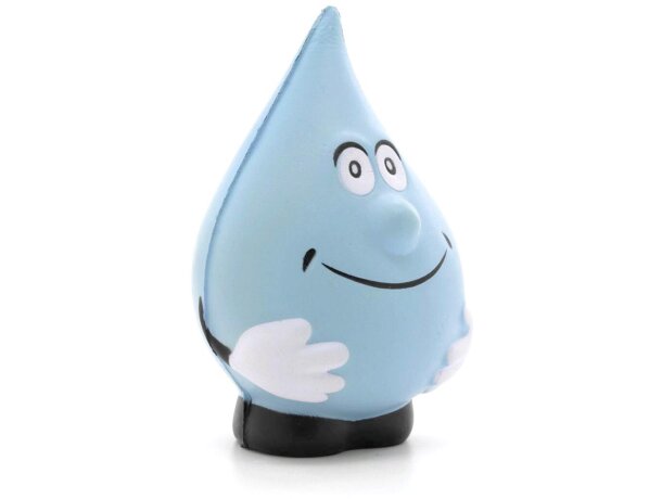 Antiestrés con forma de gota de agua personalizado