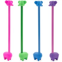 Lápiz para niños original con dos gomas de madera