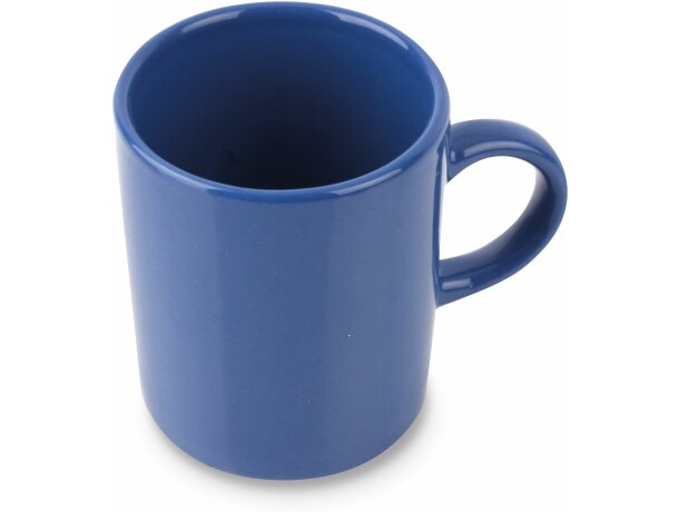 Taza de café de cerámica con 100 ml azul personalizado