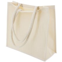Bolsa de tela algodón 310 gr con asas gruesas acolchadas