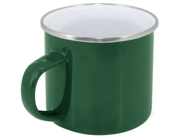 Mug Charles metal 380ml con opción de sublimación Verde detalle 7