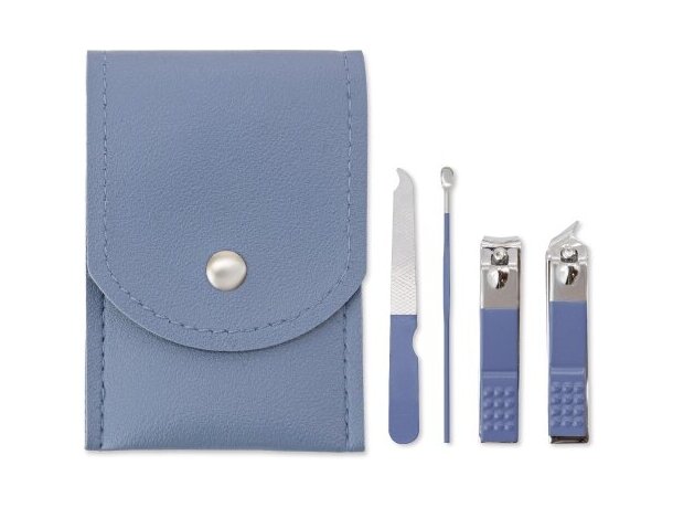 Set de manicura Primor con estuche PU y herramientas de acero detalle 12