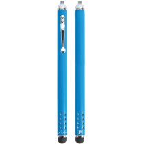 Bolígrafo puntero de metal en estuche Pierre Cardin personalizado azul
