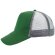 Gorra americana retro verde