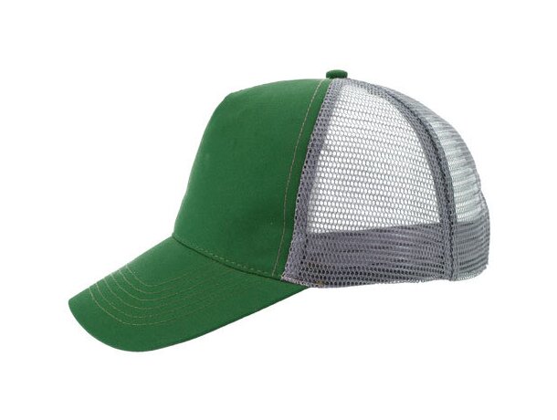 Gorra americana retro verde