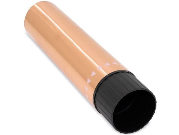 Cañón confeti con resorte Fiesta Celebration blanco 21 cm detalle 1