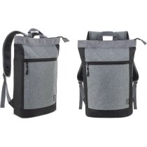 Mochila Talbot negra con tirantes acolchados