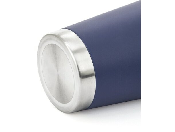 Vaso térmico hermético Tulcán 380ml con cinta de transporte Azul marino detalle 15