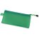 Bolsa pequeña de pvc con cremallera personalizada verde