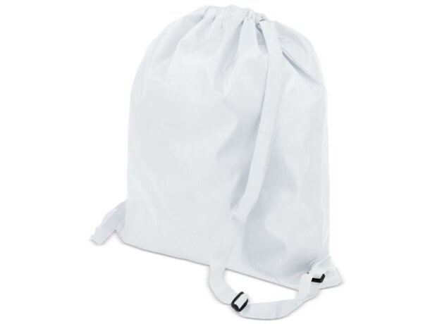 Bolsa mochila Space personalizado blanco