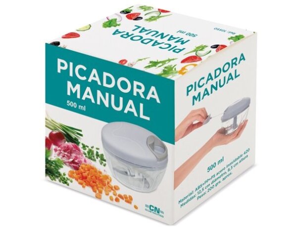 Picadora manual Picatessa de ABS para uso doméstico detalle 5