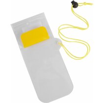 Bolsa impermeable para móvil personalizada amarilla Bolsa impermeable para móvil personalizada amarilla
