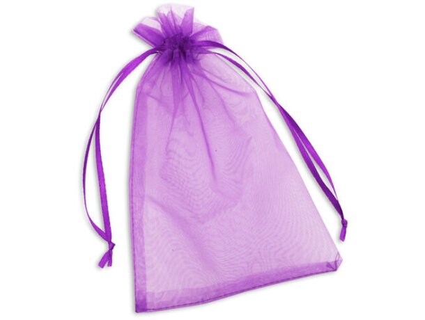 Bolsa de organza para detalles varios colores lila