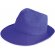 Sombrero de ala ancha en poliester personalizado azul royal
