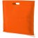 Bolsa cuadrada de non woven naranja