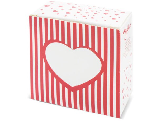 Perfumador de aluminio corazón rojo