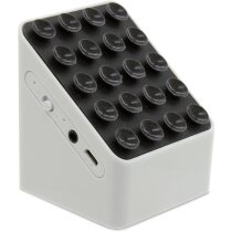 Altavoz bluetooth con ventosa para empresas blanco Altavoz bluetooth con ventosa para empresas blanco