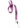Lanyard Doble de poliéster lila