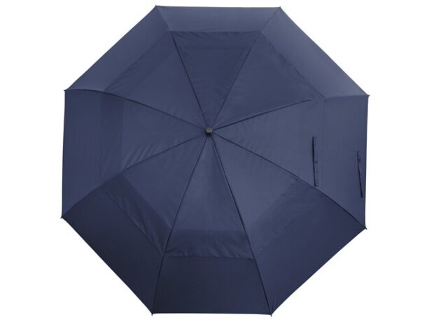 Paraguas Protocolo con varillas de fibra de vidrio y mango EVA Azul marino detalle 5