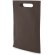 Bolsa de no tejido con asa integrada marron