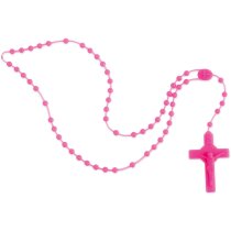 Rosario de silicona flexible en colores vibrantes