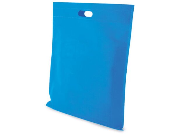 Bolsa de non woven 40 x 45 cm azul