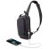 Bandolera Tyler con conexión usb y sistema antirrobo detalle 13