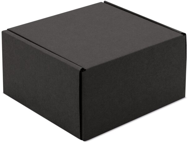 Caja de presentación cartón corrugado Mitsa kraft negro Negro detalle 4