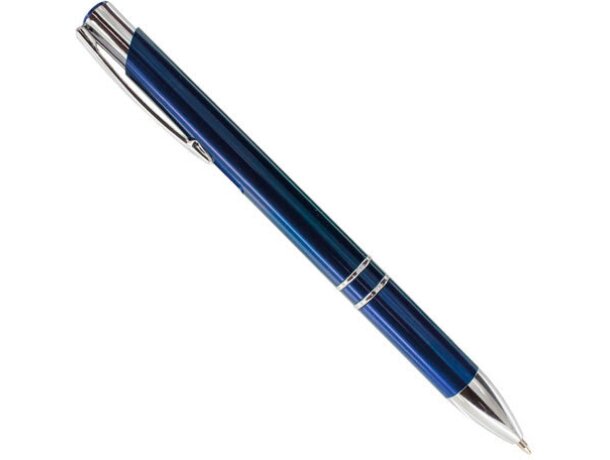Boligrafo automático Basic personalizado azul