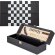Set de vino con ajedrez Saboya en estuche de madera natural detalle 1