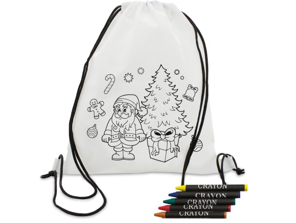 Mochila infantil con ceras nw navidad