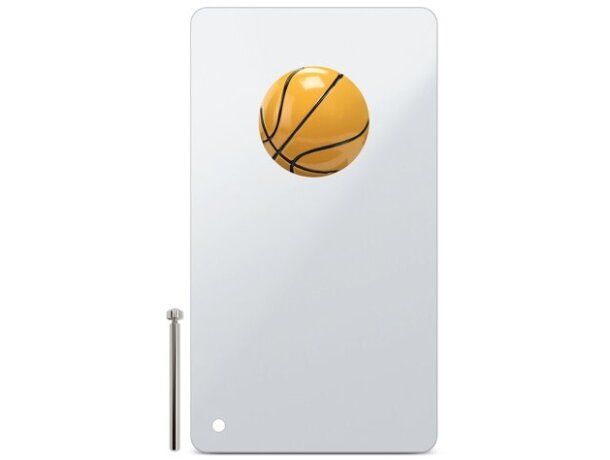Trofeo Players baloncesto con grabación láser personalizada detalle 2