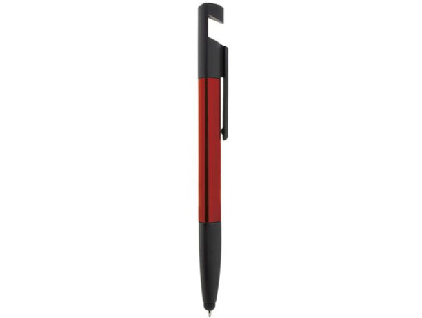 Boligrafo touch 7 funciones rojo