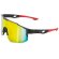Gafas deportivas Olympia con protección UV400 y lentes espejo Rojo detalle 14