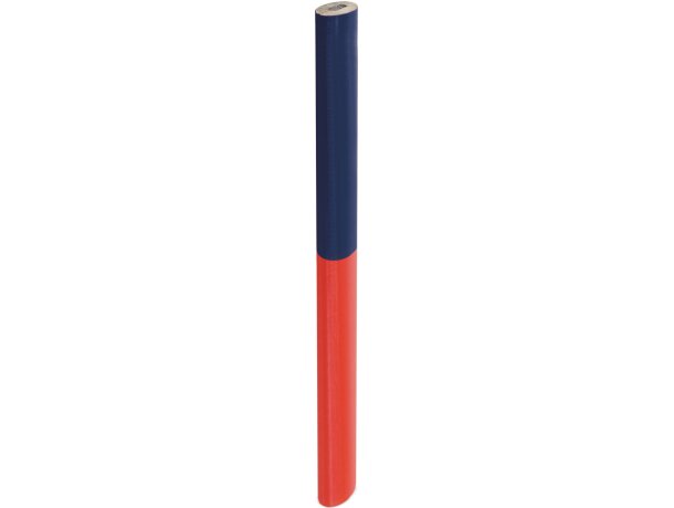 Lápiz de carpintero en dos colores grabado