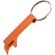 Llavero Aluminio Abridor Tibet Naranja