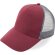 Gorra Americana Retro Burdeos