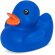 Patito de goma Petri en PVC para baño y diversión infantil Azul