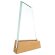 Trofeo Regata de cristal y madera con grabación láser detalle 3