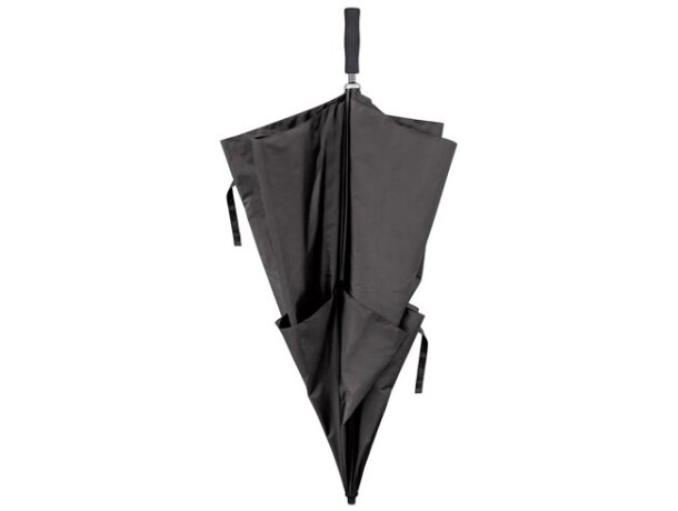 Paraguas Protocolo con varillas de fibra de vidrio y mango EVA Negro detalle 8