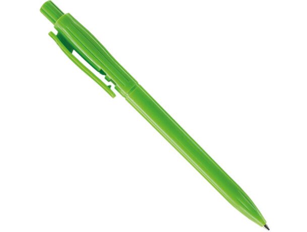 Bolígrafo de plástico y sencillo fino verde