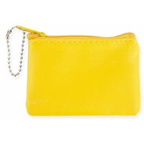 Monedero con cadena amarillo personalizada