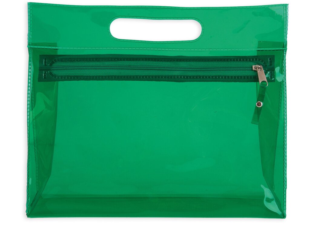 Neceser transparente Marta PVC con cremallera para cabina