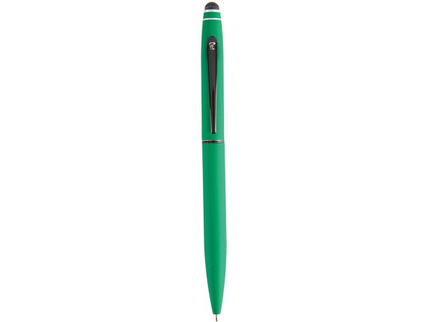 Boligrafo metálico automático Rockford personalizado verde