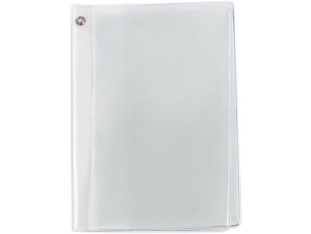Funda sencilla de pasaporte con logo