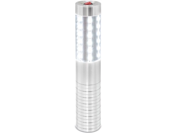 Bastón led estroboscópico aluminio con 3 modos y carga tipo c detalle 2