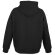 Sudadera con capucha Yorker de vellón cepillado 280 g/m² Negro detalle 1