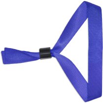 Pulsera ajustable poliéster cierre anti-retorno