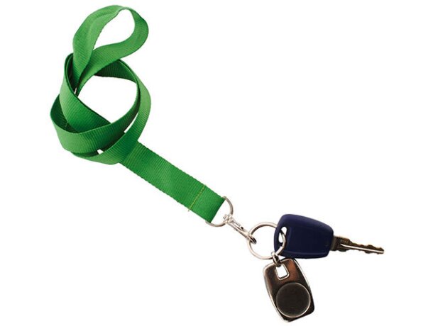 Lanyard metalico Lituan verde