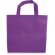 Bolsa de non woven 38 x 35 cm lila
